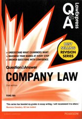 Law Express Question and Answer: Company Law (Q&A revision guide) 2nd edition kaina ir informacija | Ekonomikos knygos | pigu.lt