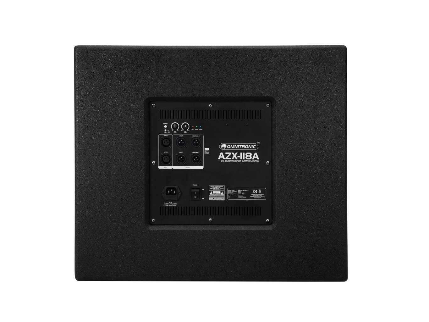 Omnitronic AZX-118A kaina ir informacija | Garso kolonėlės | pigu.lt