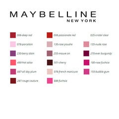 Nagų lakas Maybelline Forever Strong Deep Red, 10 ml kaina ir informacija | Maybelline Kvepalai, kosmetika | pigu.lt