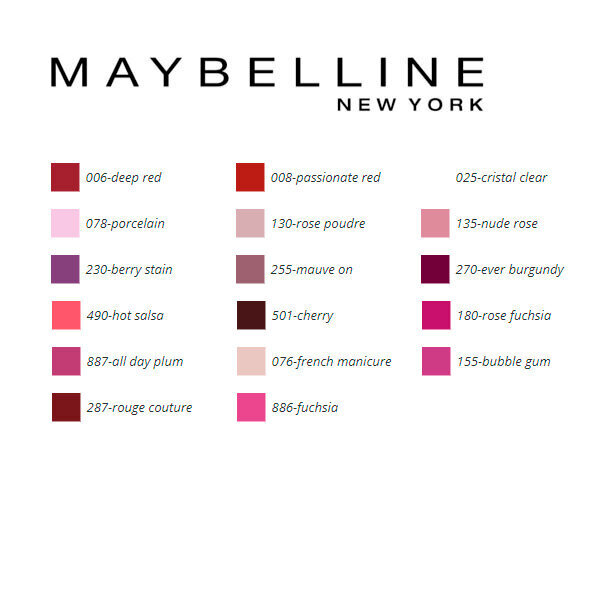 Nagų lakas Maybelline Forever Strong Deep Red, 10 ml kaina ir informacija | Nagų lakai, stiprintojai | pigu.lt