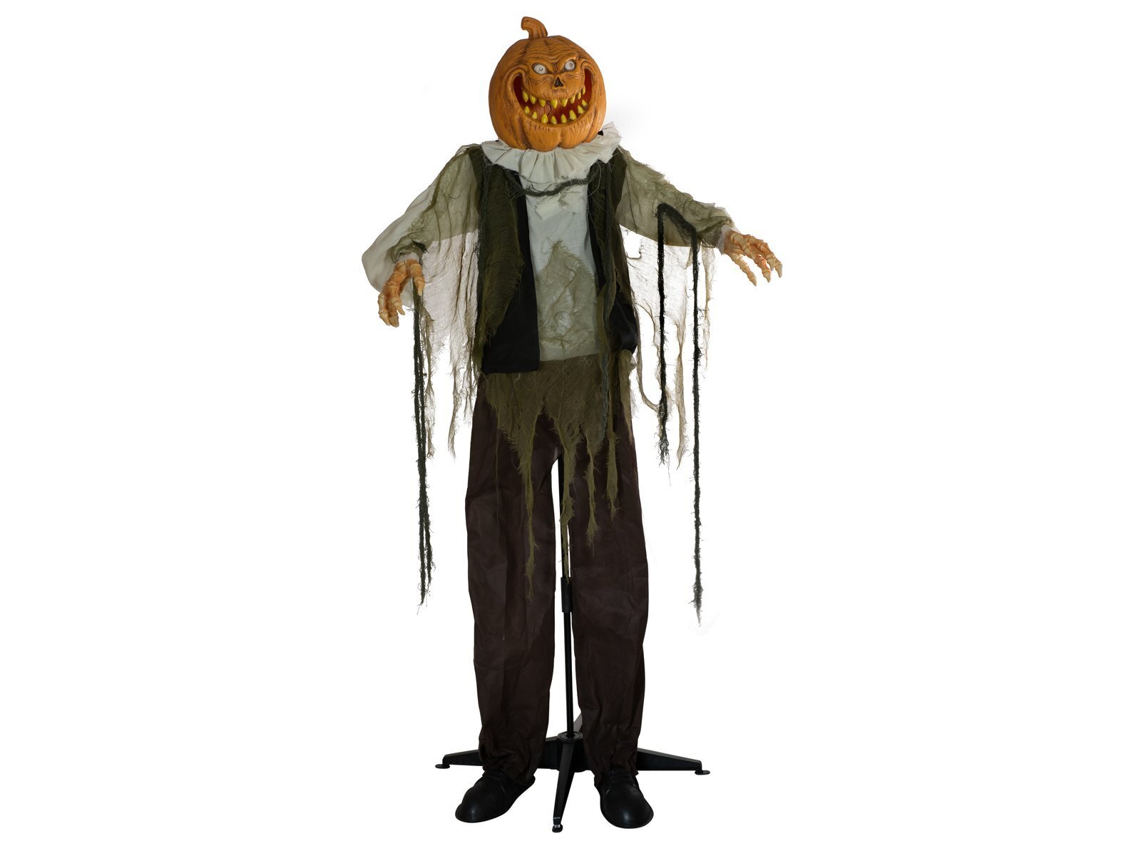 Праздничная декорация EUROPALMS Halloween Figure Pumpkin Man,  анимированная, 170 см цена | pigu.lt