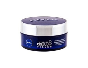 Nivea Hyaluron Cellular Filler Firming ночной крем 50 мл цена и информация | Кремы для лица | pigu.lt
