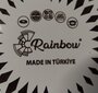 Rainbow emaliuotas puodas su stikliniu dangčiu 4,0 l, 20 cm цена и информация | Puodai, greitpuodžiai | pigu.lt