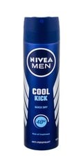 Спрей-дезодорант для мужчин Nivea Men Cool Kick 150 мл цена и информация | Дезодоранты | pigu.lt