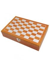 Rinkinys dėžutėje - gertuvė, šachmatai, šaškės, stikliukai, 236 ml цена и информация | Фляга | pigu.lt