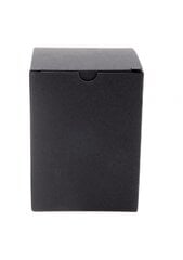Dovanų dėžutė juoda, 7 x 7 x 9,5 cm цена и информация | Товары для упаковки подарков | pigu.lt