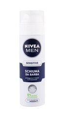 Пена для бритья Nivea Men Sensitive для мужчин, 200 мл цена и информация | Nivea Кухонные товары, товары для домашнего хозяйства | pigu.lt