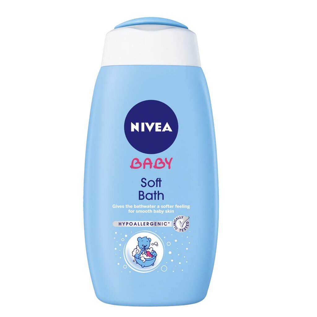 Prausimosi želė kūdikiams Nivea Baby Soft Bath, 500 ml kaina ir informacija | Kosmetika vaikams ir mamoms | pigu.lt