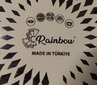 Rainbow emaliuotas puodas su stikliniu dangčiu 4,0 l, 20 cm цена и информация | Puodai, greitpuodžiai | pigu.lt