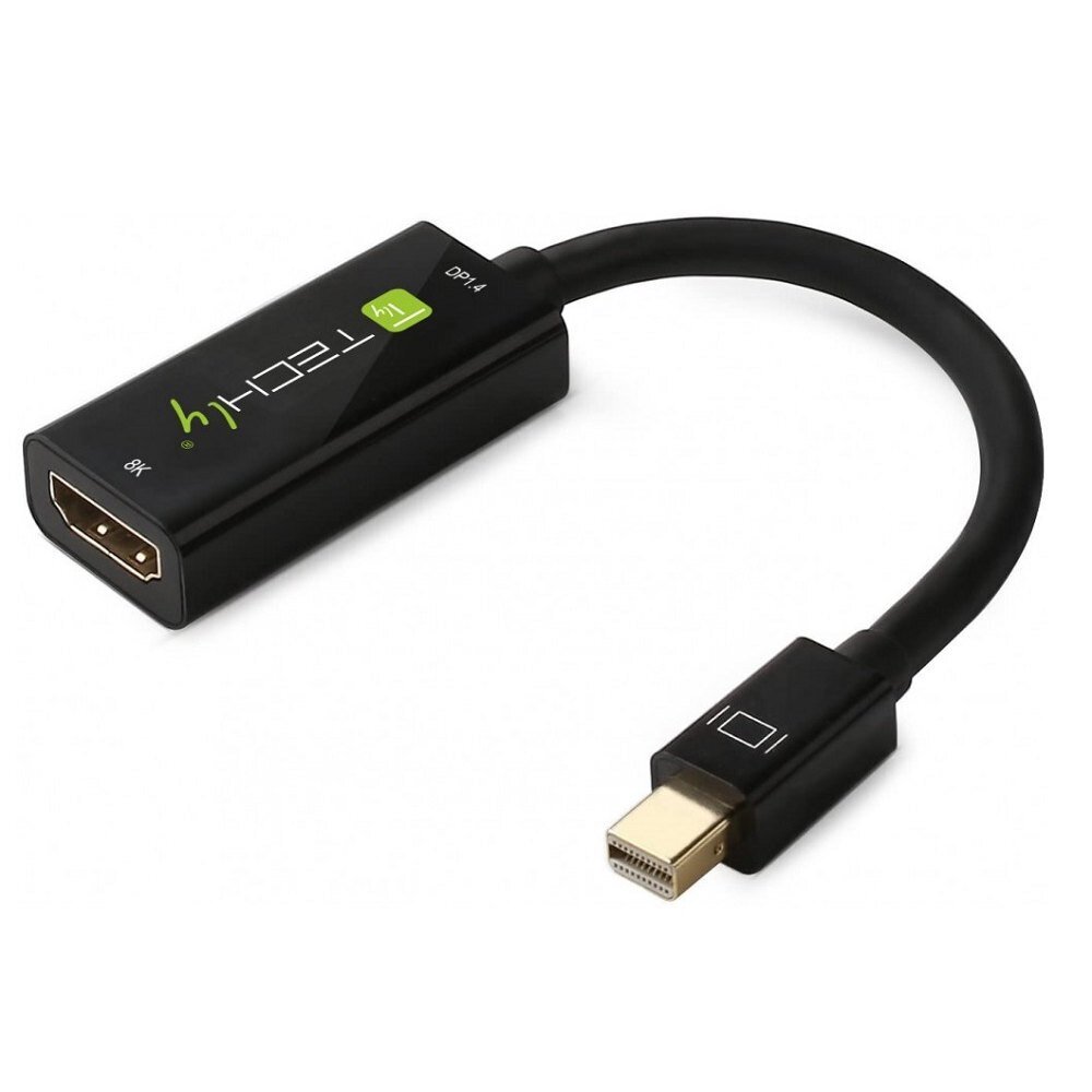 Techly Mini DisplayPort 1.4 Thunderbolt HDMI 8K*30Hz kaina ir informacija | Adapteriai, USB šakotuvai | pigu.lt