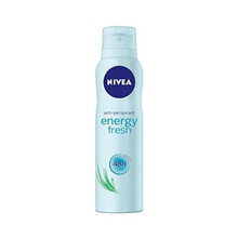 Purškiamas dezodorantas antperspirantas Nivea Energy Fresh 48h 150 ml kaina ir informacija | Dezodorantai | pigu.lt