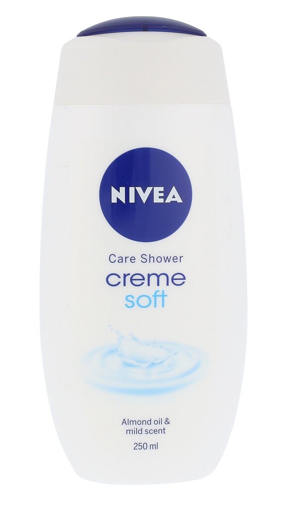 Dušo želė Nivea Creme Soft, 250 ml kaina ir informacija | Dušo želė, aliejai | pigu.lt