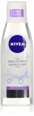 Nivea Sensitive 3in1 Micellar Cleansing Water мицеллярная вода 200 мл цена и информация | Средства для очищения лица | pigu.lt