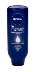 Питательное молочко для тела в душе Nivea Smooth Nourishing, 400 мл цена и информация | Кремы, лосьоны для тела | pigu.lt