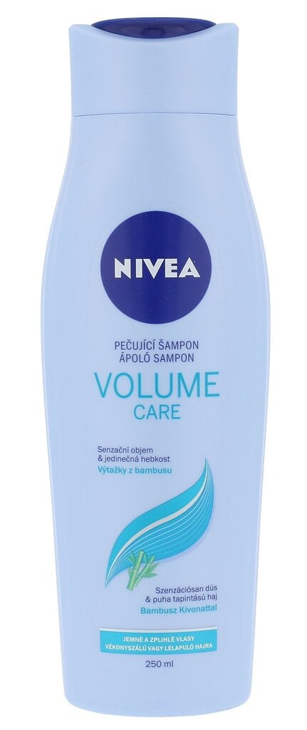 Apimties plaukams suteikiantis šampūnas Nivea Volume Sensation 250 ml цена и информация | Šampūnai | pigu.lt