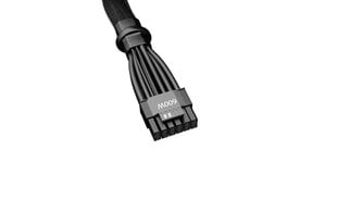 be quiet! 12VHPWR PCIe adapter cable (black  0.6 meter) цена и информация | Кабели и провода | pigu.lt