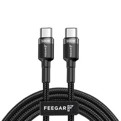 Laidas Feegar kabelis USB-C Typ C PD 100W greitasis įkrovimas 3.0 Nylon kaina ir informacija | Laidai telefonams | pigu.lt