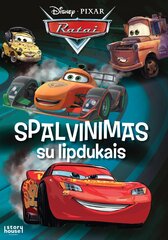 Ratai. Spalvinimas su lipdukais цена и информация | Книжки - раскраски | pigu.lt