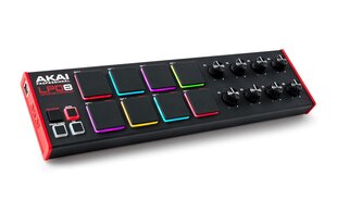 AKAI LPD 8 MKII — мини-USB/MIDI-контроллер цена и информация | Принадлежности для музыкальных инструментов | pigu.lt