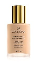 Крем-пудра Collistar Perfect Wear SPF10, 30 мл цена и информация | Пудры, базы под макияж | pigu.lt