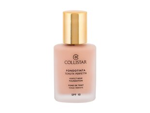 База под макияж Collistar Perfect Wear Foundation SPF10 Cosmetic, 0 Cameo, 30 мл цена и информация | Пудры, базы под макияж | pigu.lt