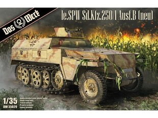 Сборная модель Das Werk - le.SPW Sd.Kfz.250/1 Ausf.B (neu), 1/35, 35029 цена и информация | Конструкторы и кубики | pigu.lt