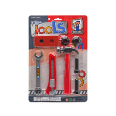 Vaikiškas priemonių rinkinys Tools Mechanic, 8 Dalys kaina ir informacija | Žaislai berniukams | pigu.lt