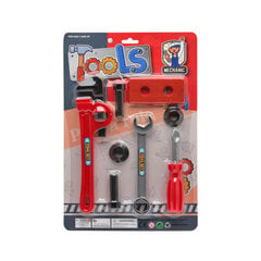 Žaislinis mechaniko įrankių rinkinys, 8 el. kaina ir informacija | Žaislai berniukams | pigu.lt