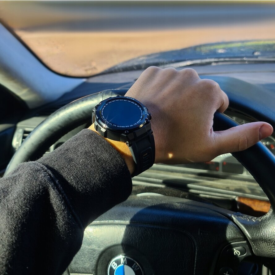Izoxis K27 Black kaina ir informacija | Išmanieji laikrodžiai (smartwatch) | pigu.lt