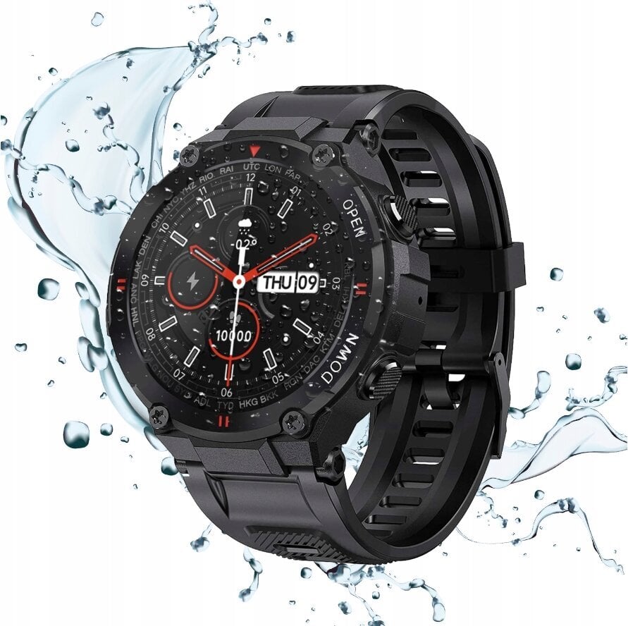 Izoxis K27 Black цена и информация | Išmanieji laikrodžiai (smartwatch) | pigu.lt