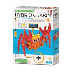 4M Kidz Lab Hybrid Crabot Art.00-03448 Набор цена и информация | Конструкторы и кубики | pigu.lt