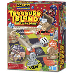 Stalo žaidimas Kidz Labs Treasure island цена и информация | Настольные игры, головоломки | pigu.lt