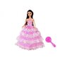 Lėlė "Tamsiaplaukė princėsė" LeanToys, 28 cm kaina ir informacija | Žaislai mergaitėms | pigu.lt