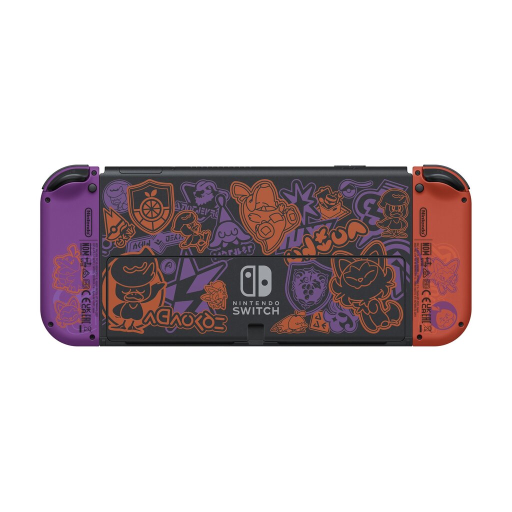 Nintendo Switch OLED Pokémon Scarlet & Violet Edition kaina ir informacija | Žaidimų konsolės | pigu.lt