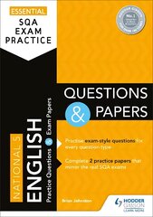 Essential SQA Exam Practice: National 5 English Questions and Papers: From the publisher of How to Pass цена и информация | Книги для подростков  | pigu.lt