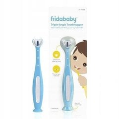 Зубная щетка Fridababy для детей, синяя, 1 шт. цена и информация | Зубные щетки, пасты | pigu.lt