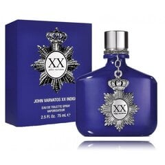 Tualetinis vanduo John Varvatos XX Indigo EDT vyrams, 75 ml цена и информация | Мужские духи | pigu.lt