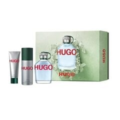 Rinkinys vyrams Hugo Boss Hugo Man, EDT 125 ml + rutulinis dezodorantas 150 ml + dušo želė 50 ml kaina ir informacija | Hugo Boss Kvepalai | pigu.lt