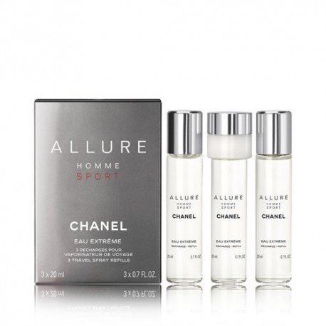 Tualetinis vanduo Chanel Allure Homme Sport Eau Extreme EDT vyrams, 3x20 ml kaina ir informacija | Kvepalai vyrams | pigu.lt