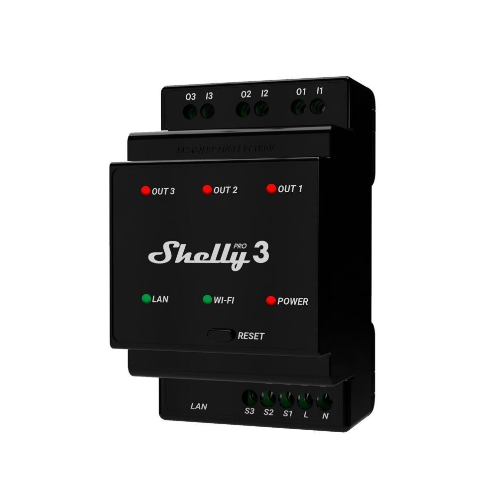 Relė Shelly Pro 3 kaina ir informacija | Apsaugos sistemos, valdikliai | pigu.lt