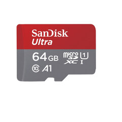 SanDisk SDSQUA4 64 GB kaina ir informacija | Atminties kortelės fotoaparatams, kameroms | pigu.lt
