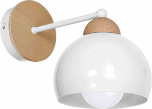 Milagro sieninis šviestuvas DAMA, baltas, 1xE27 kaina ir informacija | Sieniniai šviestuvai | pigu.lt