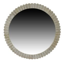Настенное зеркало DKD Home Decor 85,7 x 5,7 x 87,6 cm Стеклянный Позолоченный Металл Лист растения цена и информация | Зеркала | pigu.lt