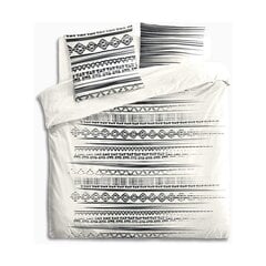 Комплект постельного белья Atmosphera Etnic, чёрный, белый, (240 x 220 см) цена и информация | Постельное белье | pigu.lt
