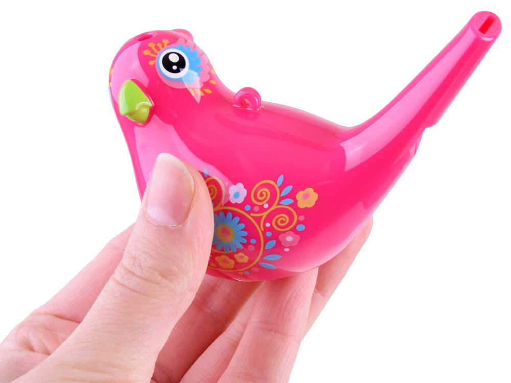 Vandens švilpukas - Paukštis, rožinis kaina ir informacija | Žaislai kūdikiams | pigu.lt