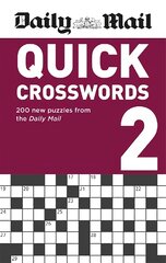 Daily Mail Quick Crosswords Volume 2 kaina ir informacija | Knygos apie sveiką gyvenseną ir mitybą | pigu.lt