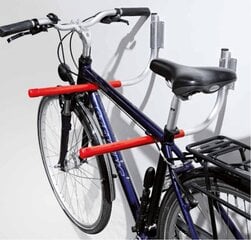 Atlenkiamas 55cm laikiklis 2 dviračiams kaina ir informacija | Dviračių laikikliai | pigu.lt