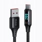 "McDodo" telefono kabelis, DIGITAL PRO USB-C 5A 66W 1,2 m juodas kaina ir informacija | Laidai telefonams | pigu.lt