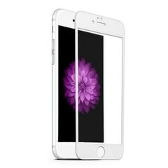 Grūdintas stiklas, skirtas iPhone 6 6S, 10D, baltas kaina ir informacija | Apsauginės plėvelės telefonams | pigu.lt