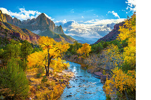 Пазл Castorland Осень в национальном парке Зайон, США, 3000 д. цена и информация | Пазлы | pigu.lt